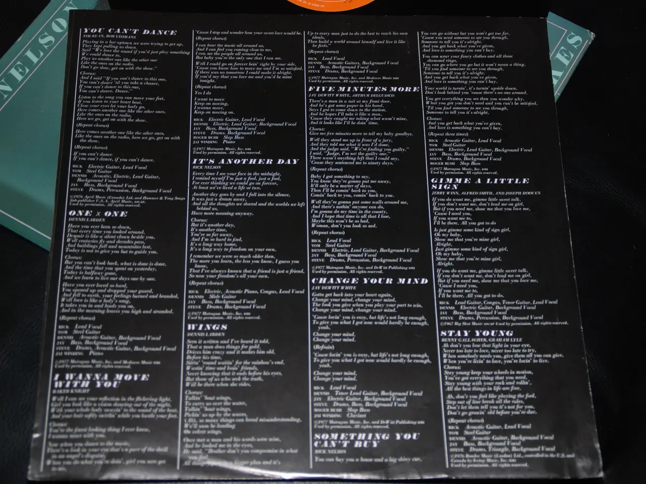 Billede 4 - Lp.ere - Rick Nelson