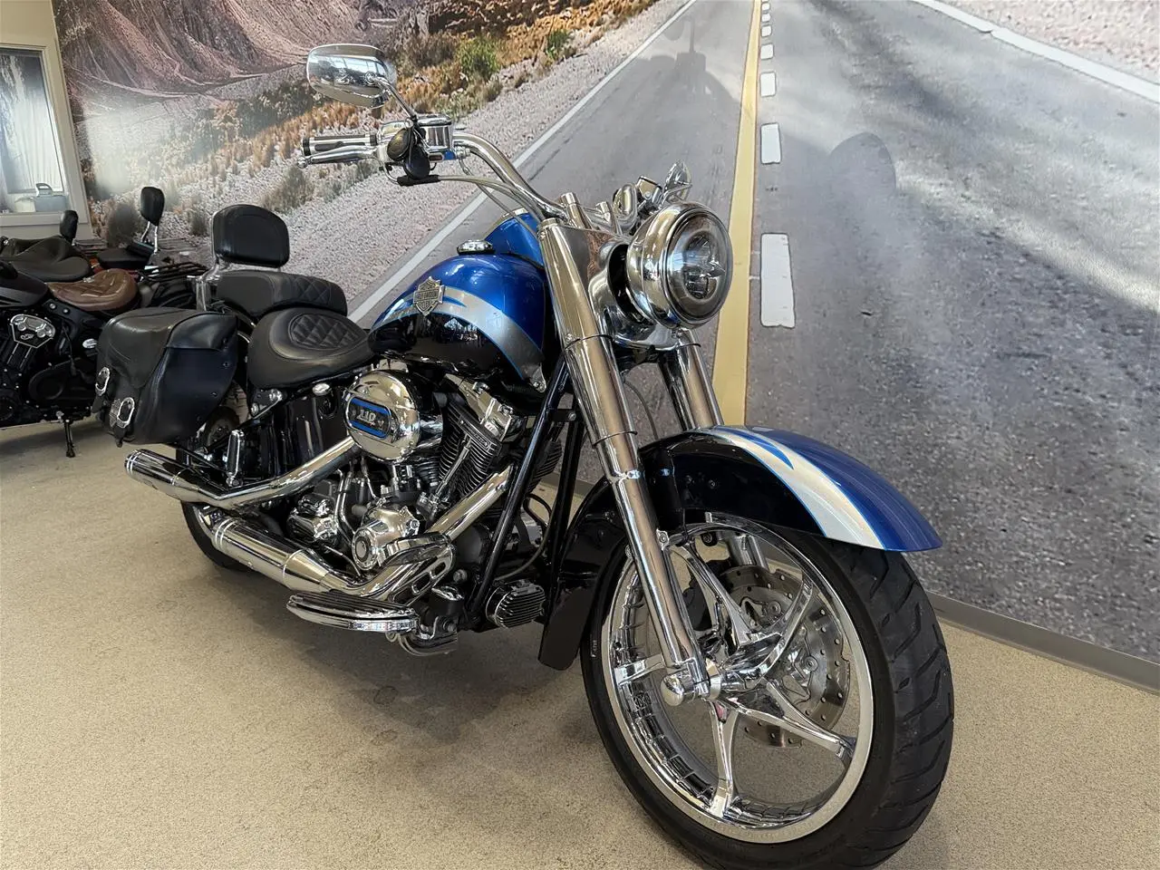 Billede 3 - Harley-Davidson FLSTSE CVO Softail Convertible 110"