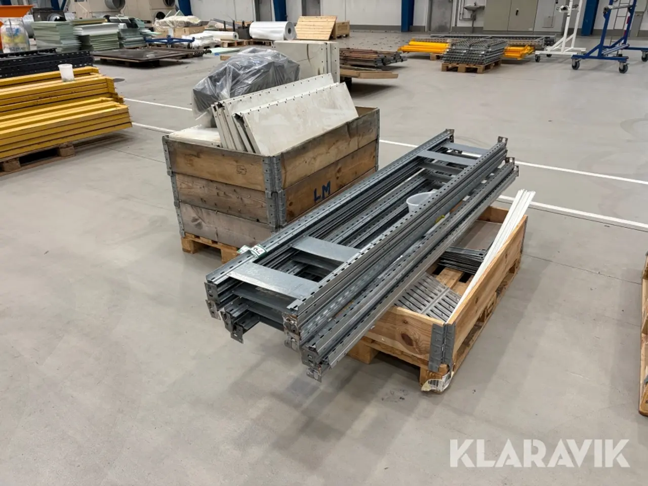 Billede 3 - Pallereol - 8 stigereoler med hylder