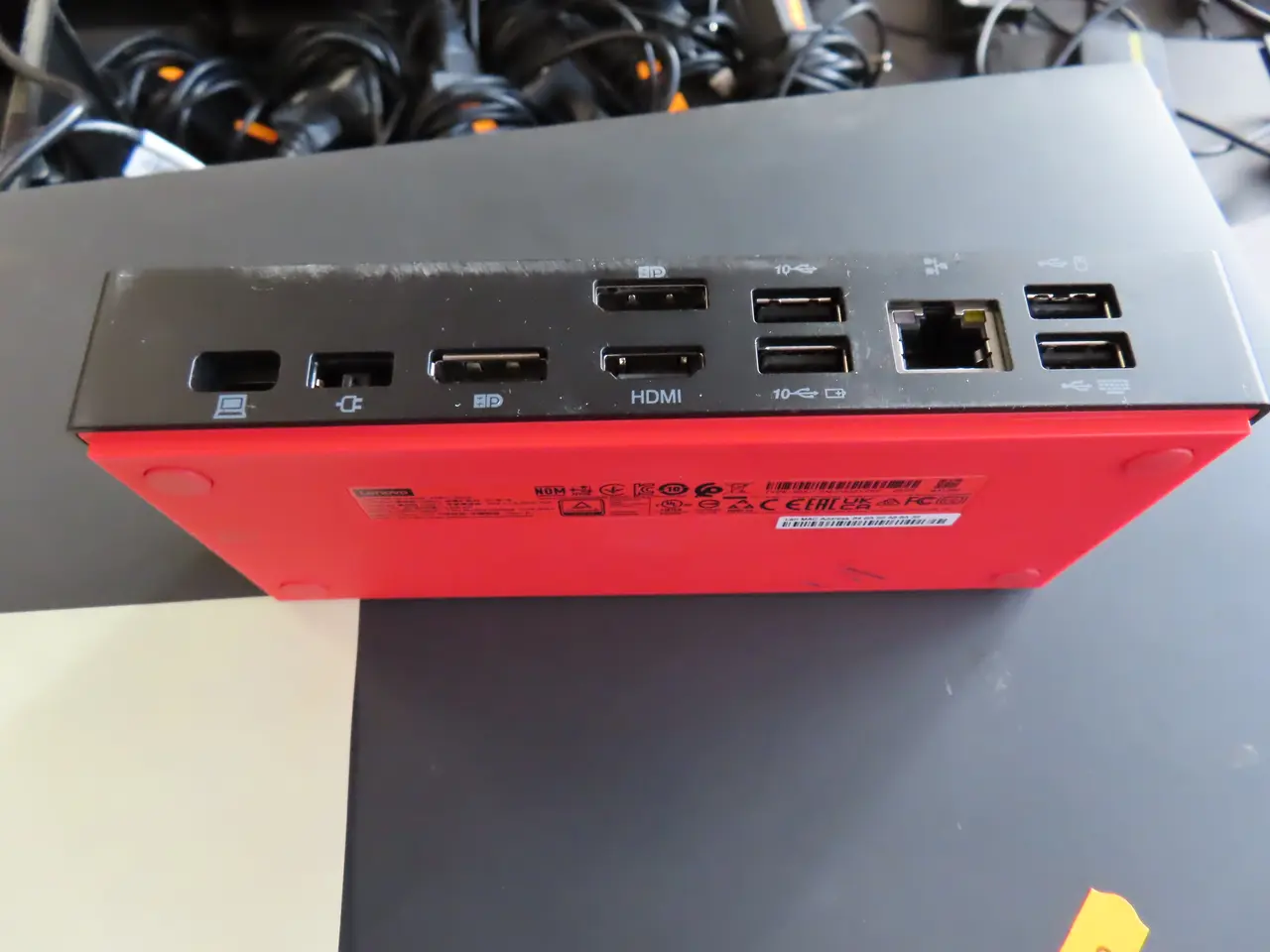 Billede 4 - 6 stk. Docikngstationer LENOVO thinkpad universal usb-c dock