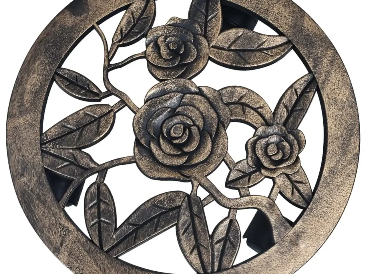 Billede 3 - Plantevogne 6 stk. 30 cm - bronzefarvet