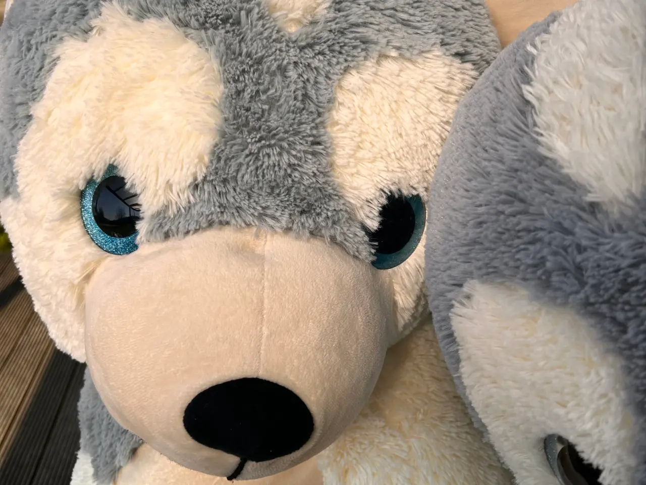 Billede 2 - 2 store husky bamser