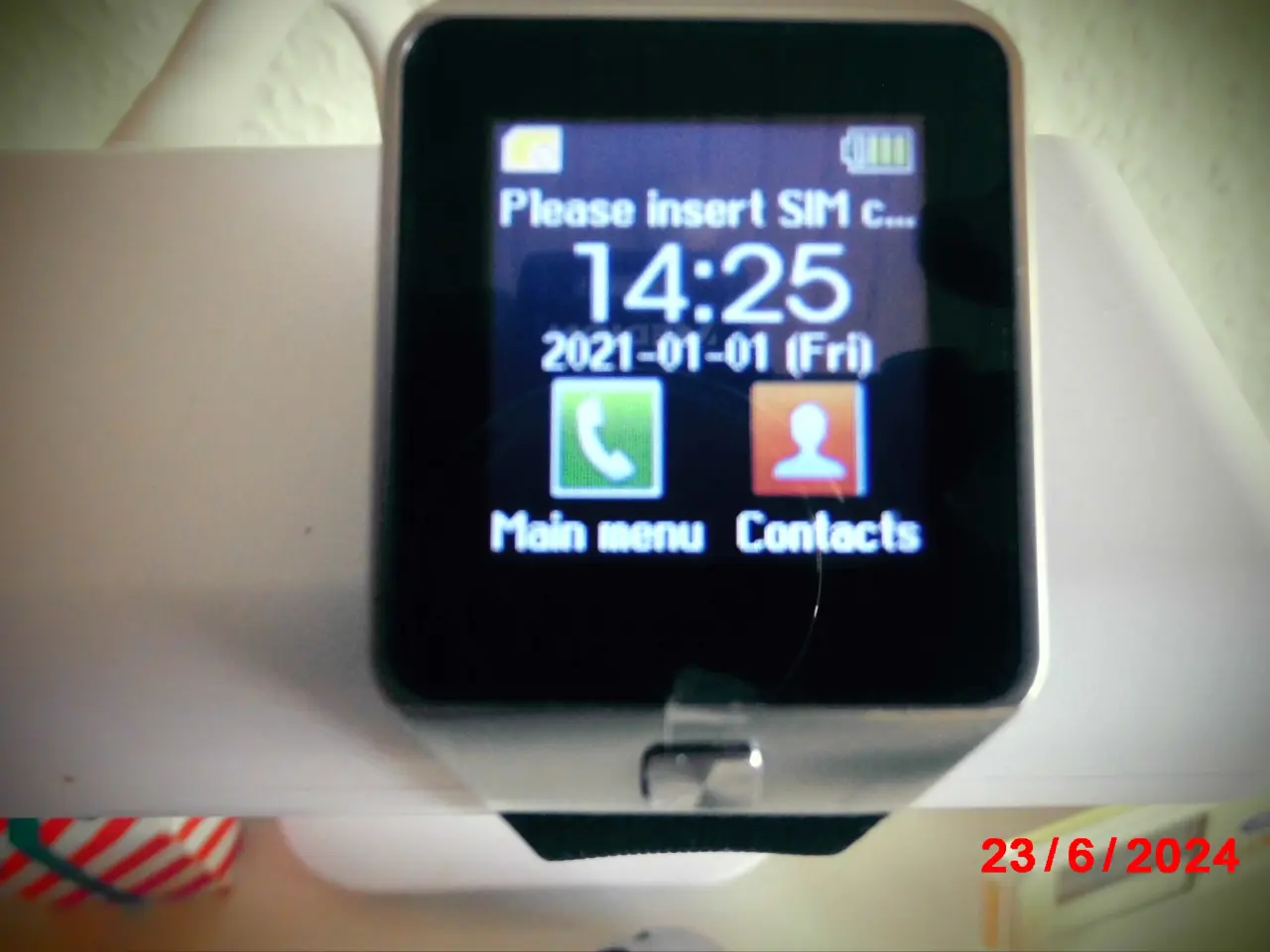 Billede 2 - Nyt Robust motions Bluetooth UR/mobil m/sim-kortlæ