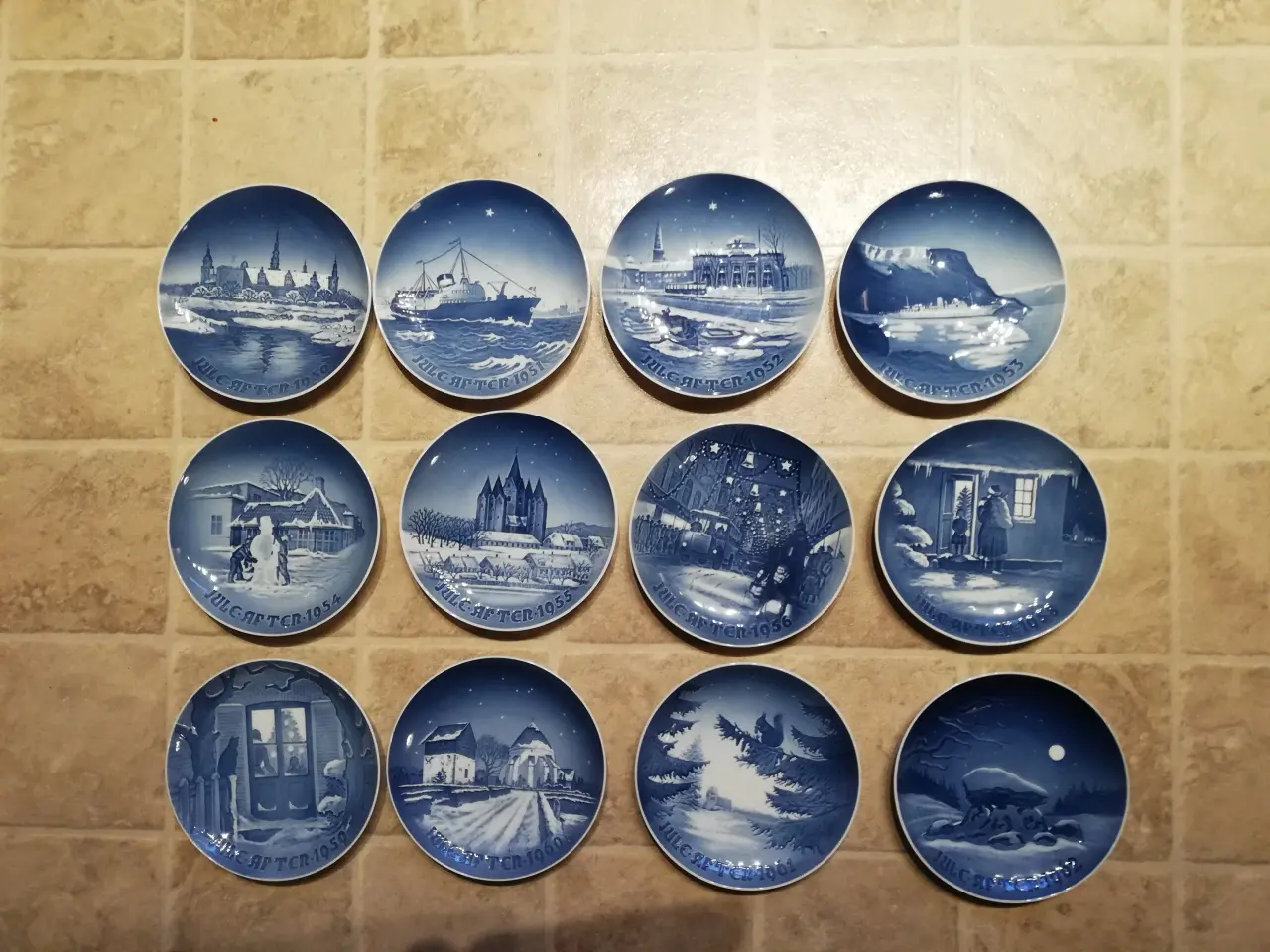Billede 1 - B&G Juleplatter 1950-1962