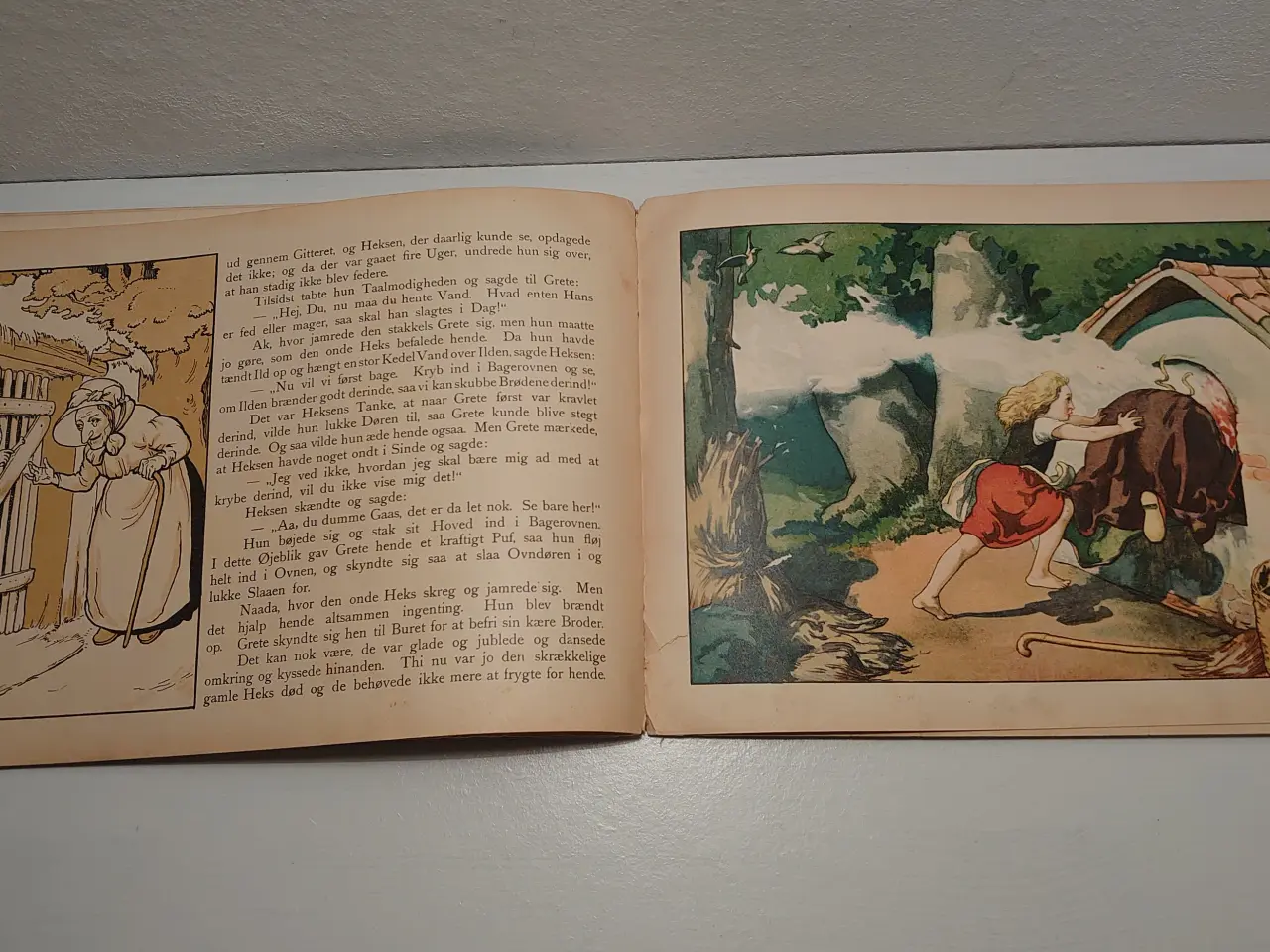 Billede 5 - Brødrene Grimm:Hans og Grete. ill.E.Hellmut. 1919.