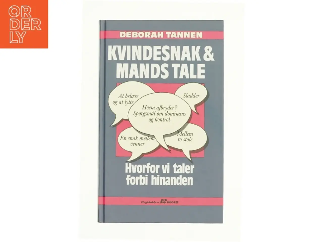 Billede 1 - Kvindesnak & Mands tale af Deborah Tannen (bog)
