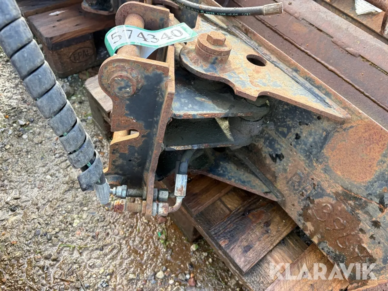 Billede 4 - Hydraulisk kipskovl med 3 skovle JST