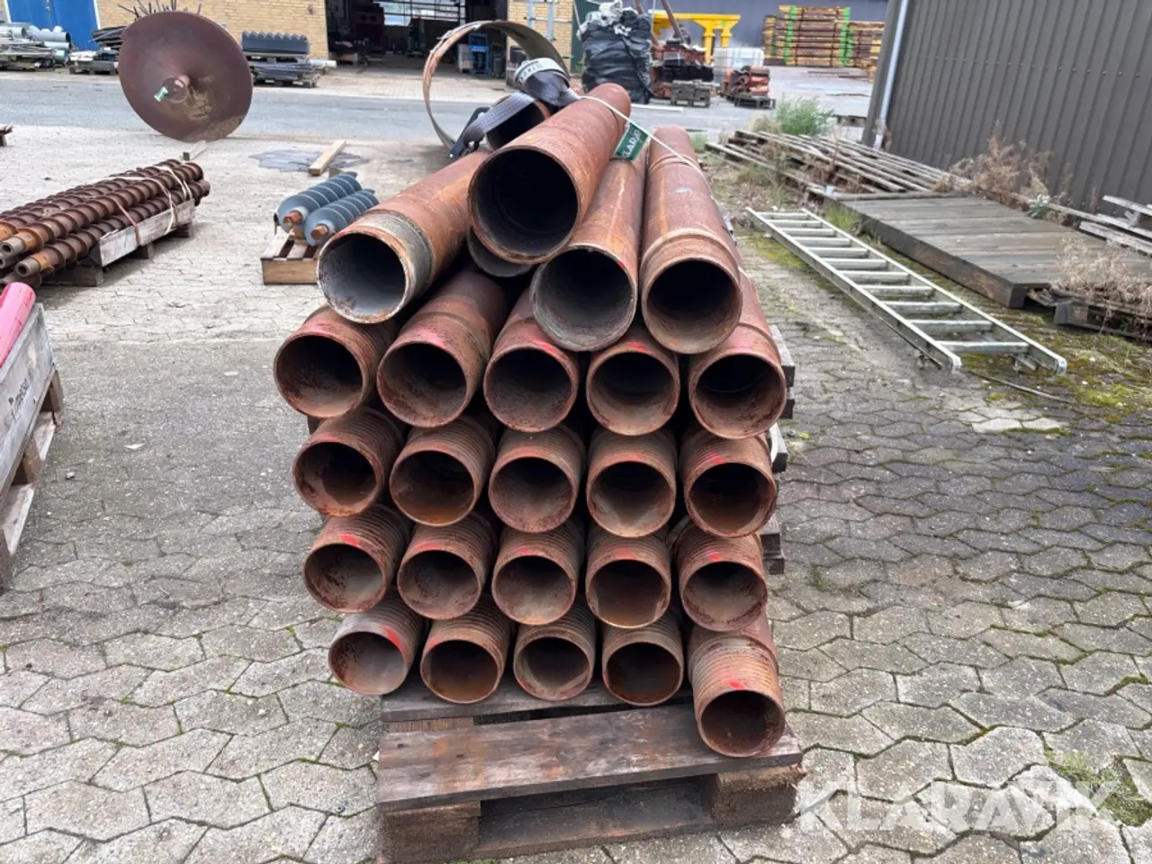 Billede 2 - Casing jern rør 22 styk