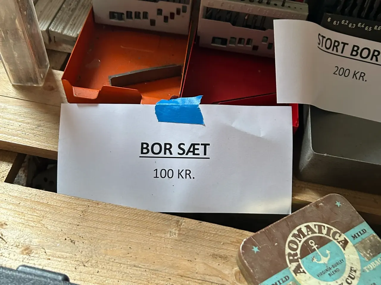 Billede 2 - Træ og HSS bor