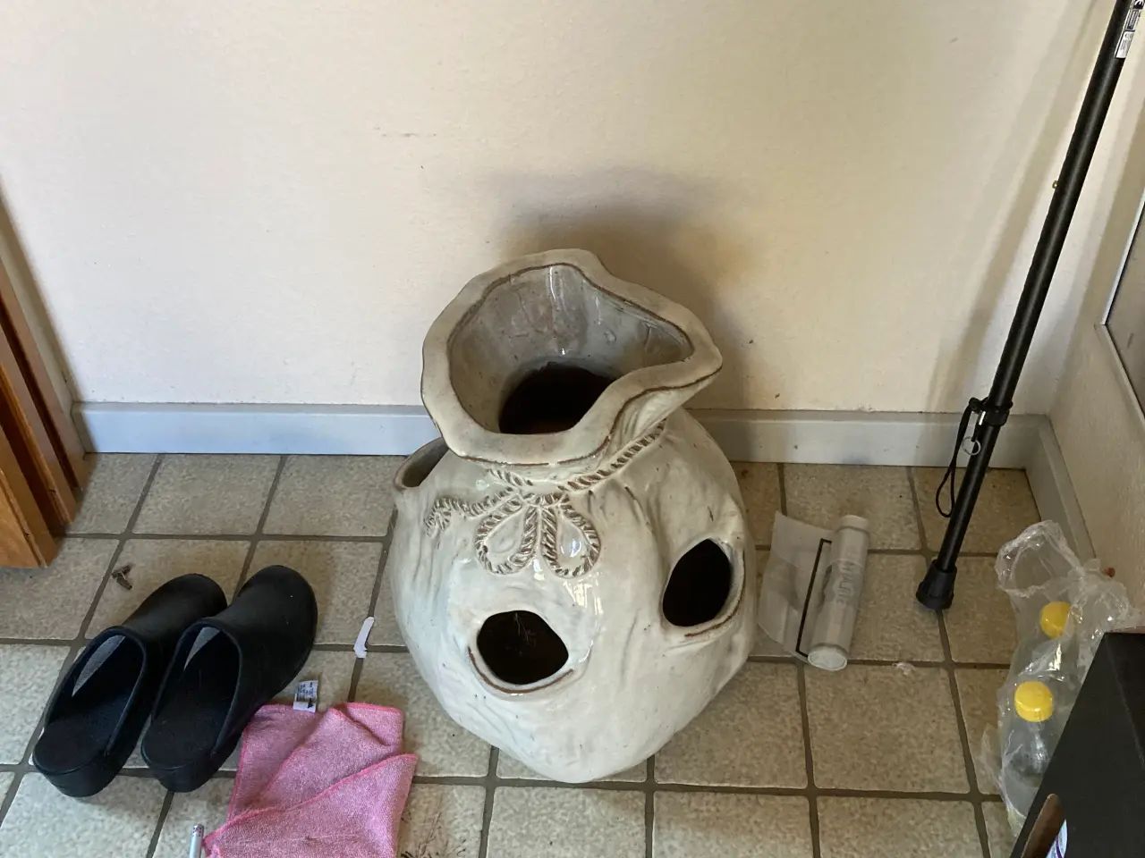 Billede 2 - Stor pynte urtepotte..