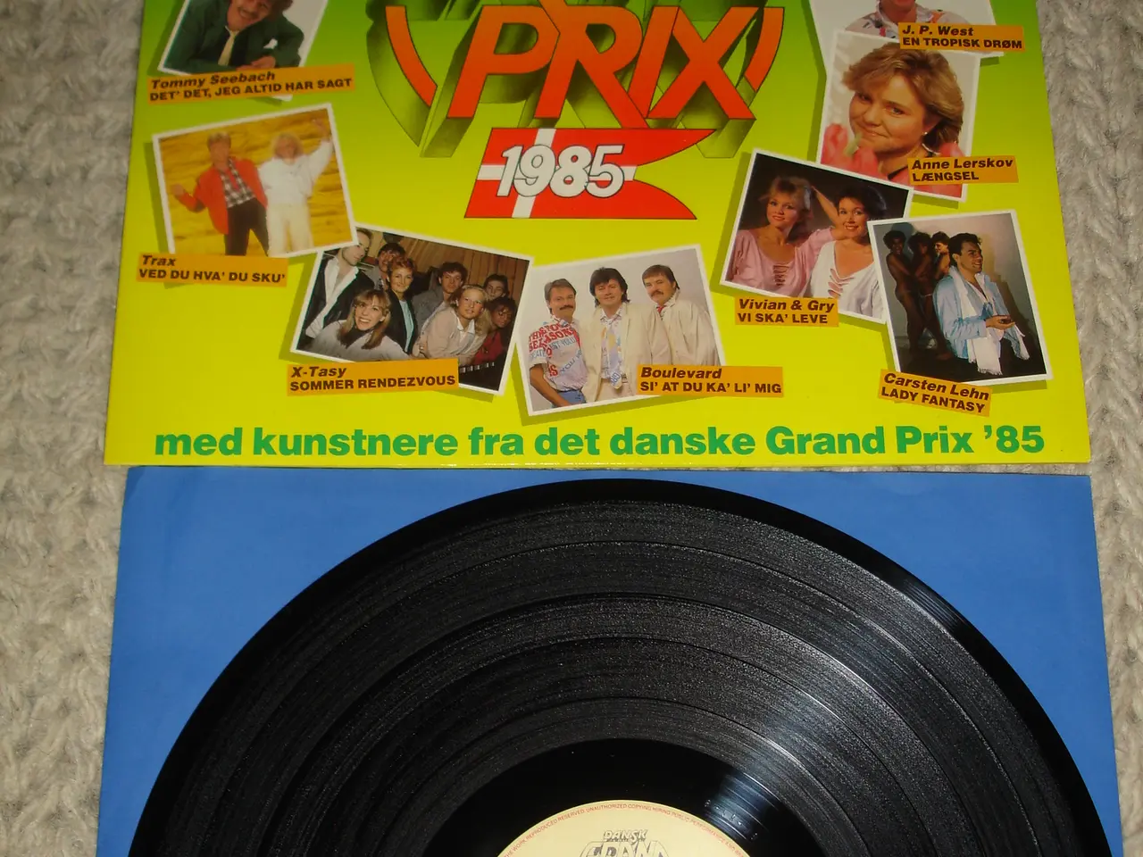 Billede 1 - (Sender gerne) Dansk Melodi Grand Prix 1985