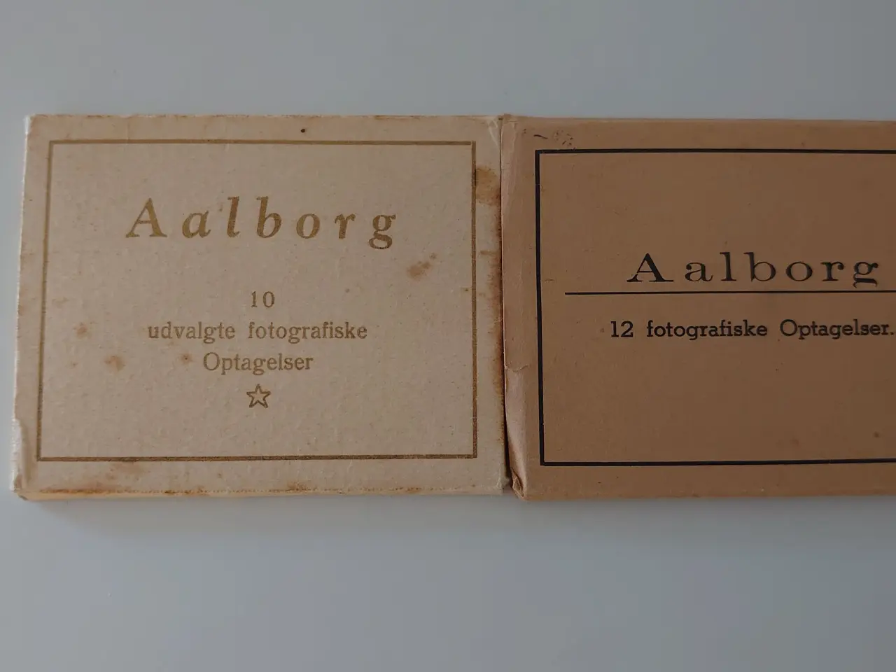 Billede 1 - 2 stk fotomapper fra Aalborg. Ialt 22 billeder.