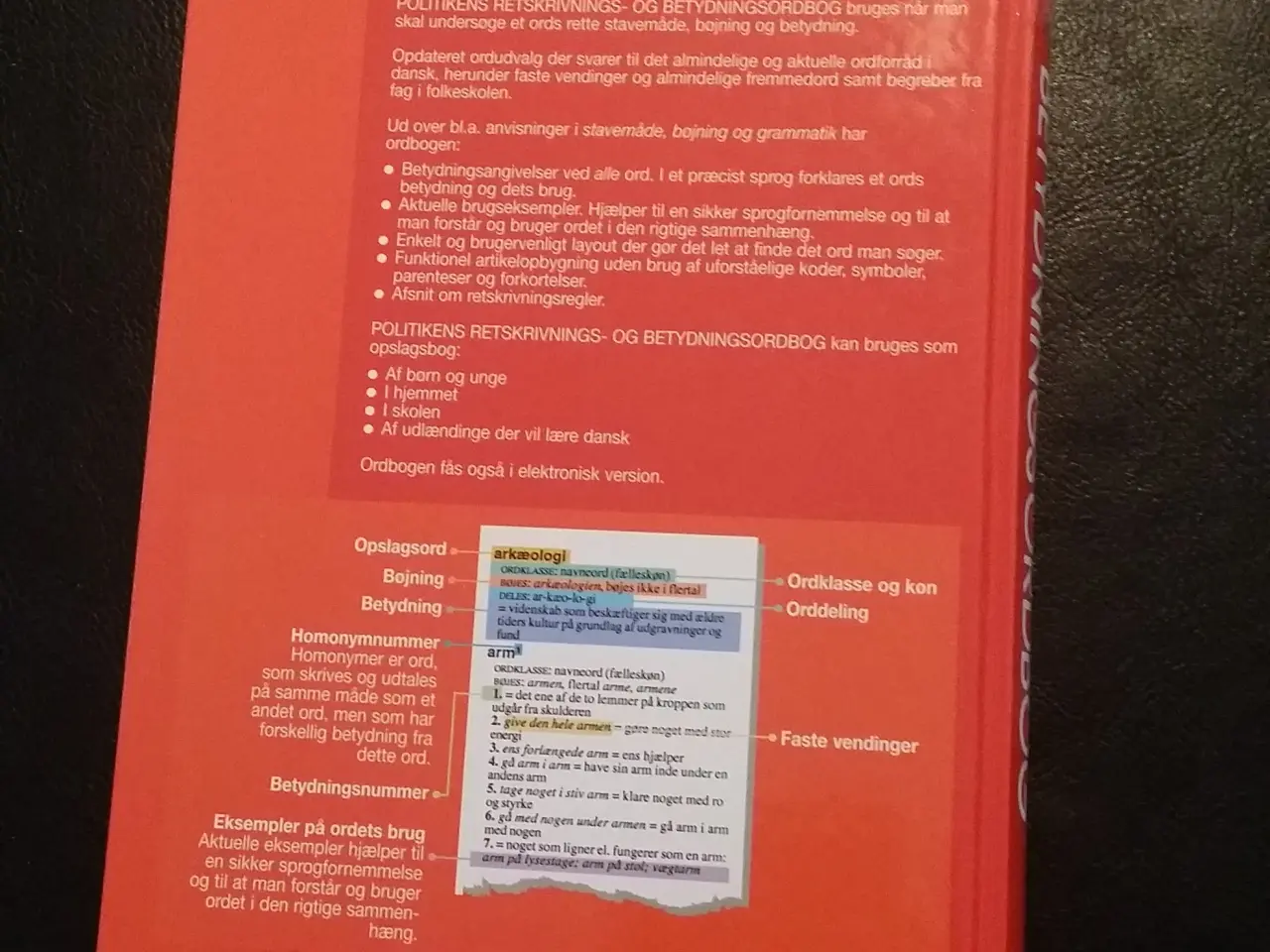 Billede 4 - Retskrivning og betydning ordbog