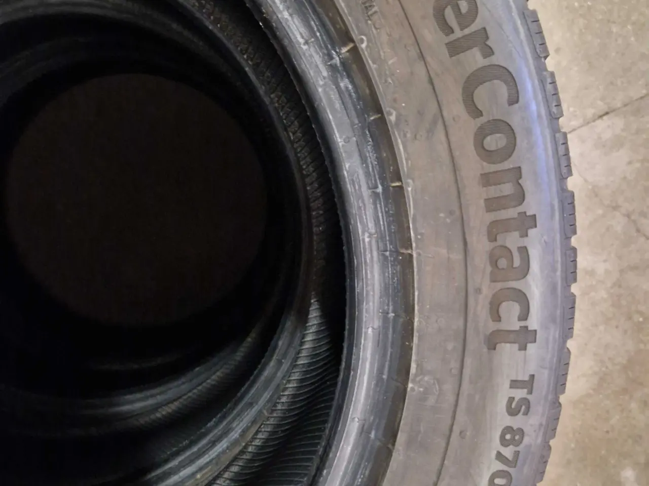Billede 3 - 235/55×18" H Continental M/S vinterdæk 
