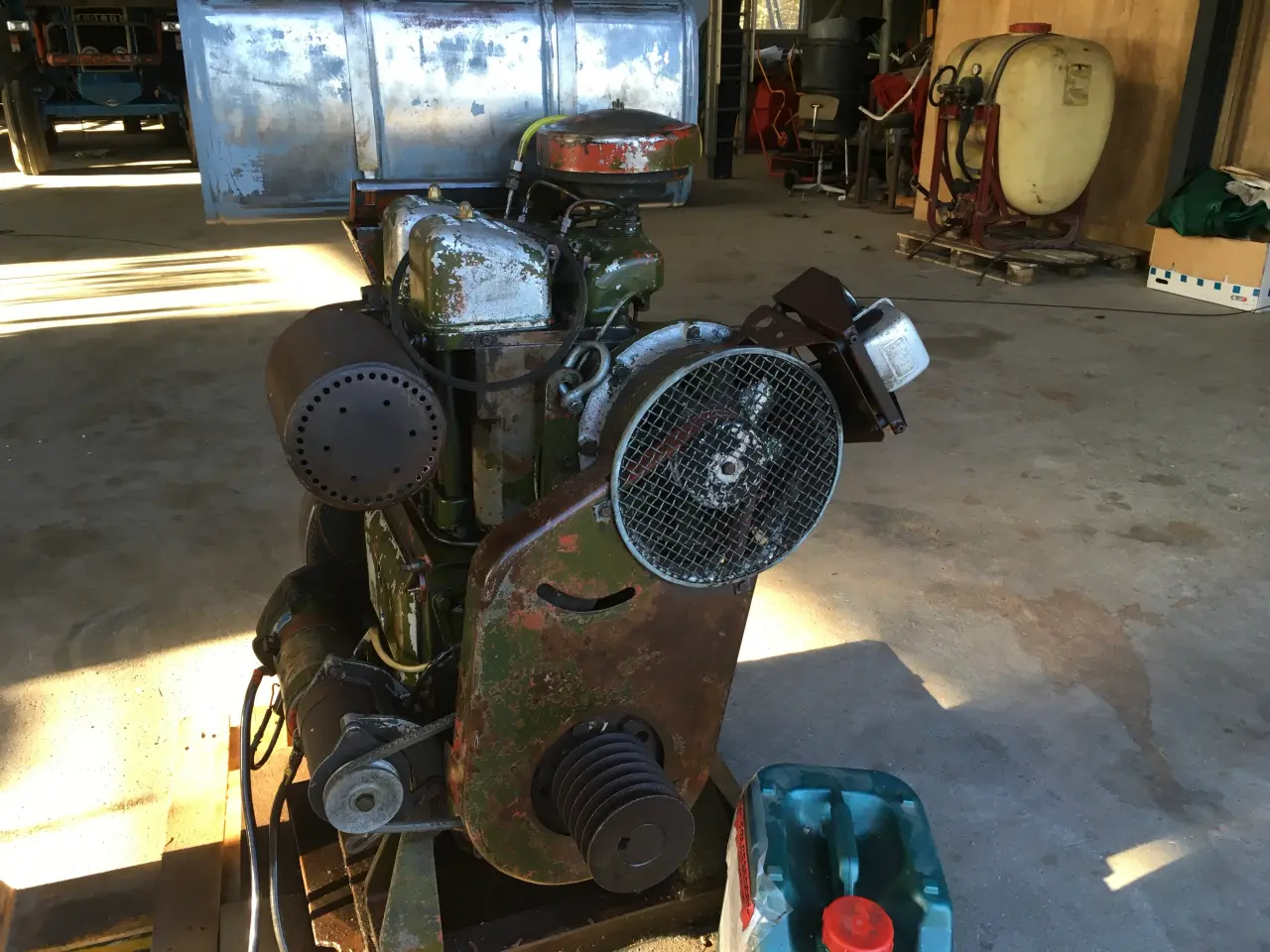Billede 8 - Stationær Ruston Hornsby motor