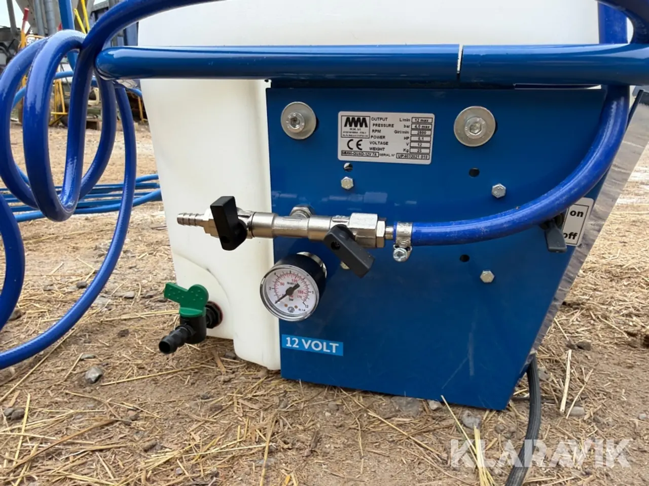 Billede 8 - Sprøjte til ATV M.M. srl MM90-QUAD-12V 7A