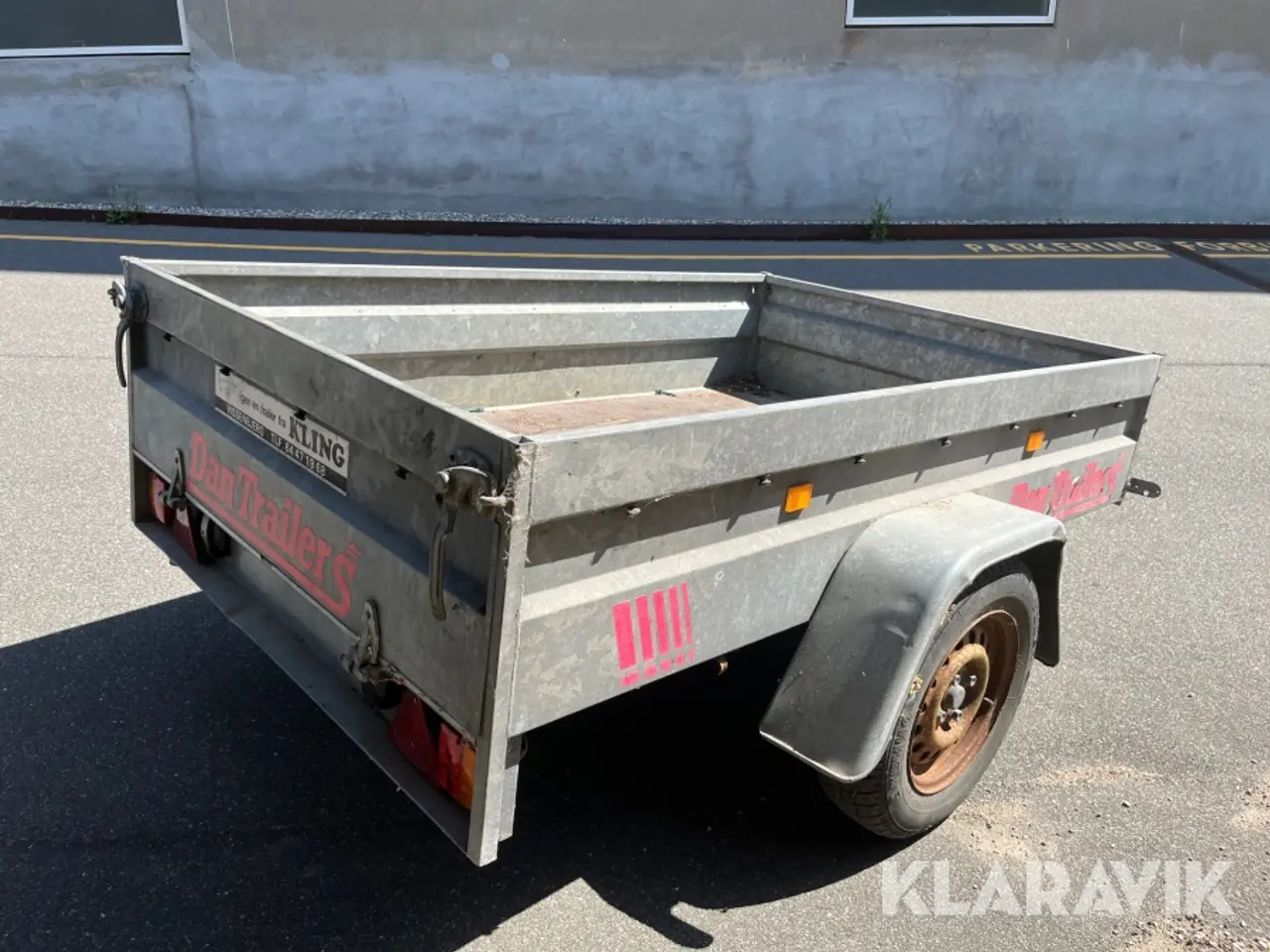 Billede 3 - Trailer Dantrailer 500