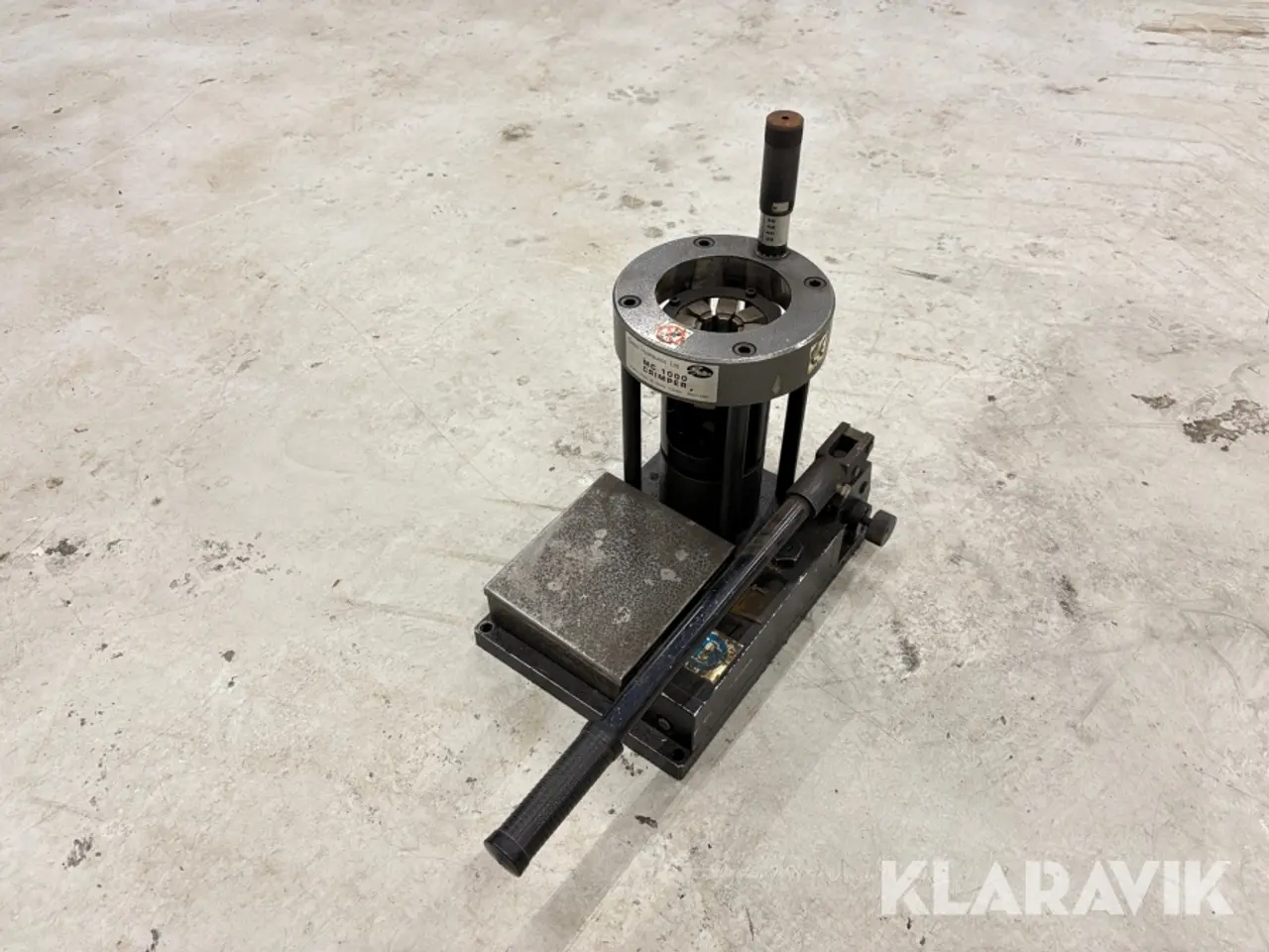 Billede 1 - Hydraulisk slangepresser Gates Hydraulics Ltd. MC 1000 Crimper