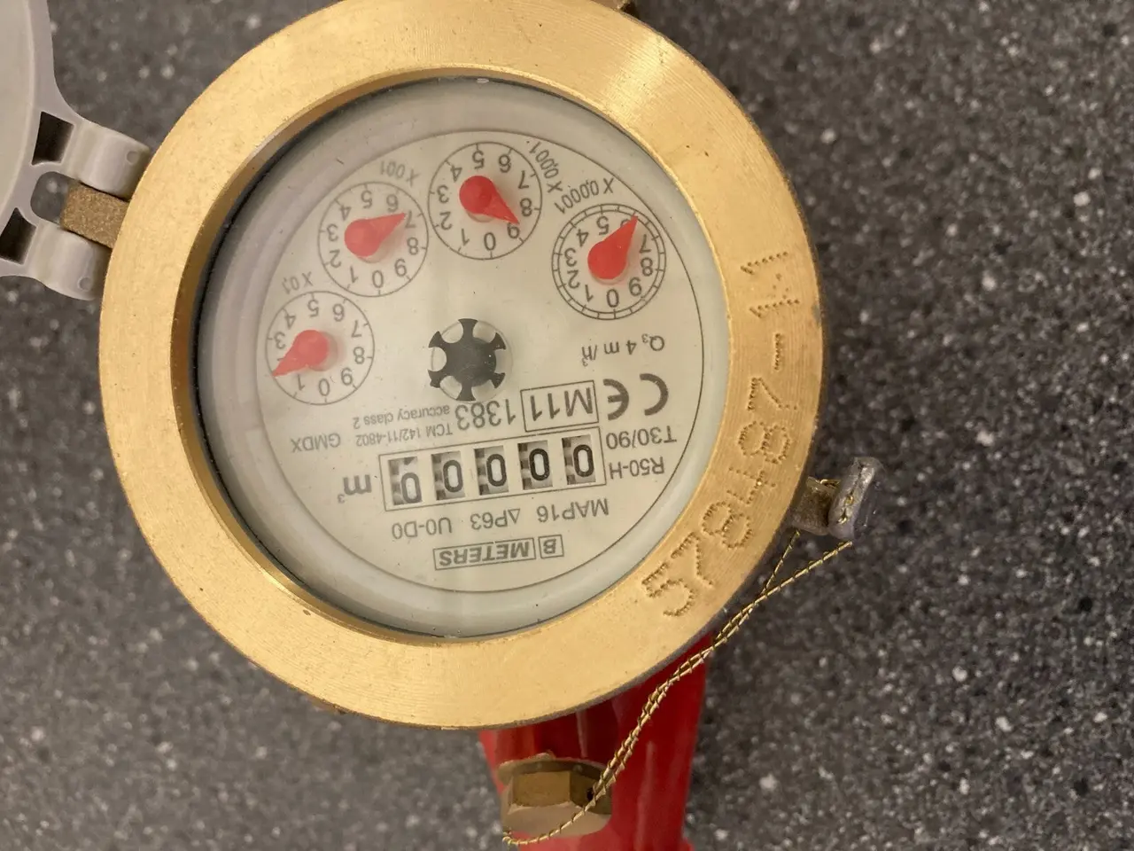 Billede 5 - B METERS Water Meter MAR18 AC83, GSD8 130mm Italy