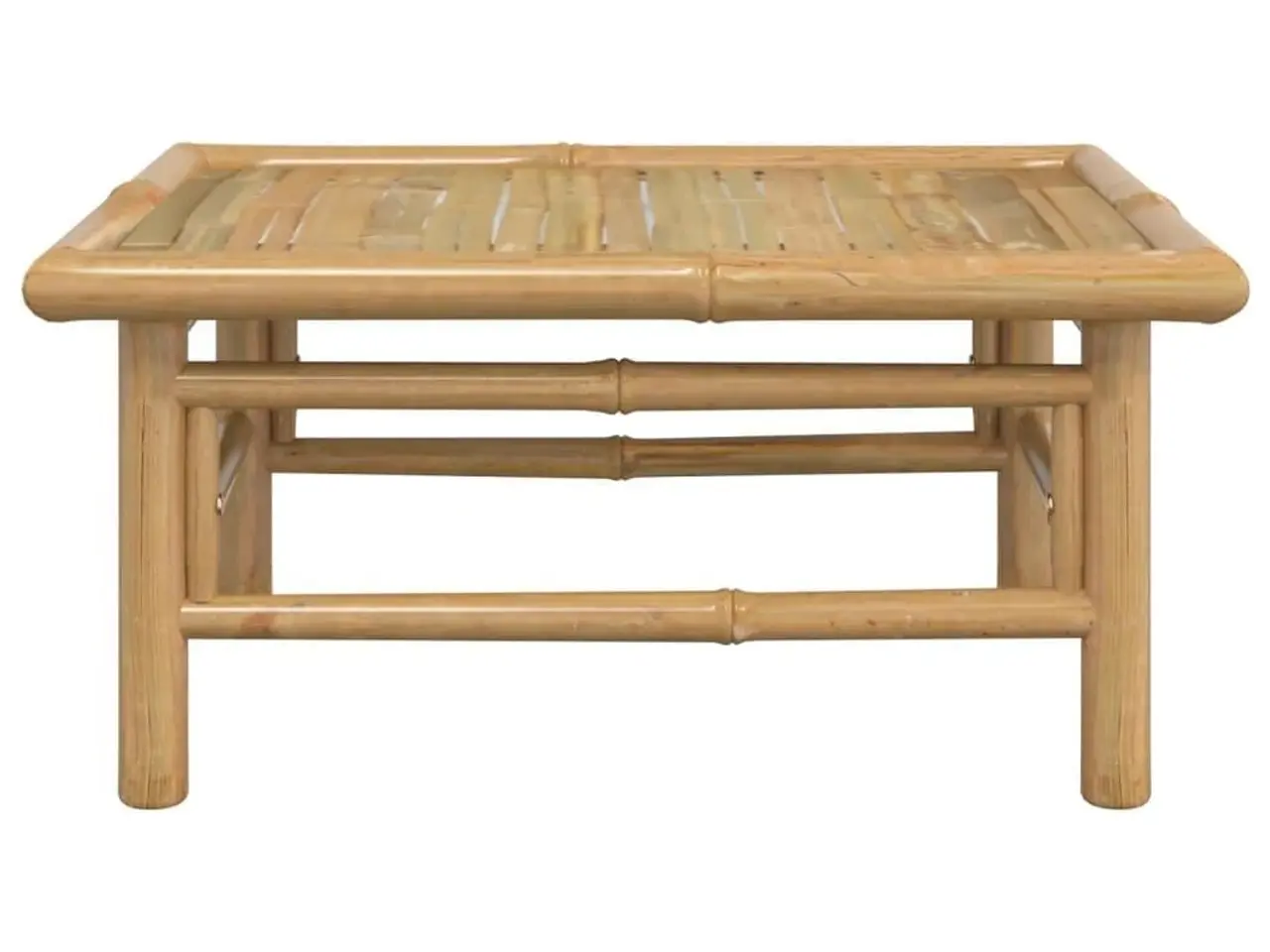 Billede 3 - Havebord i bambus 65 x 55 x 30 cm