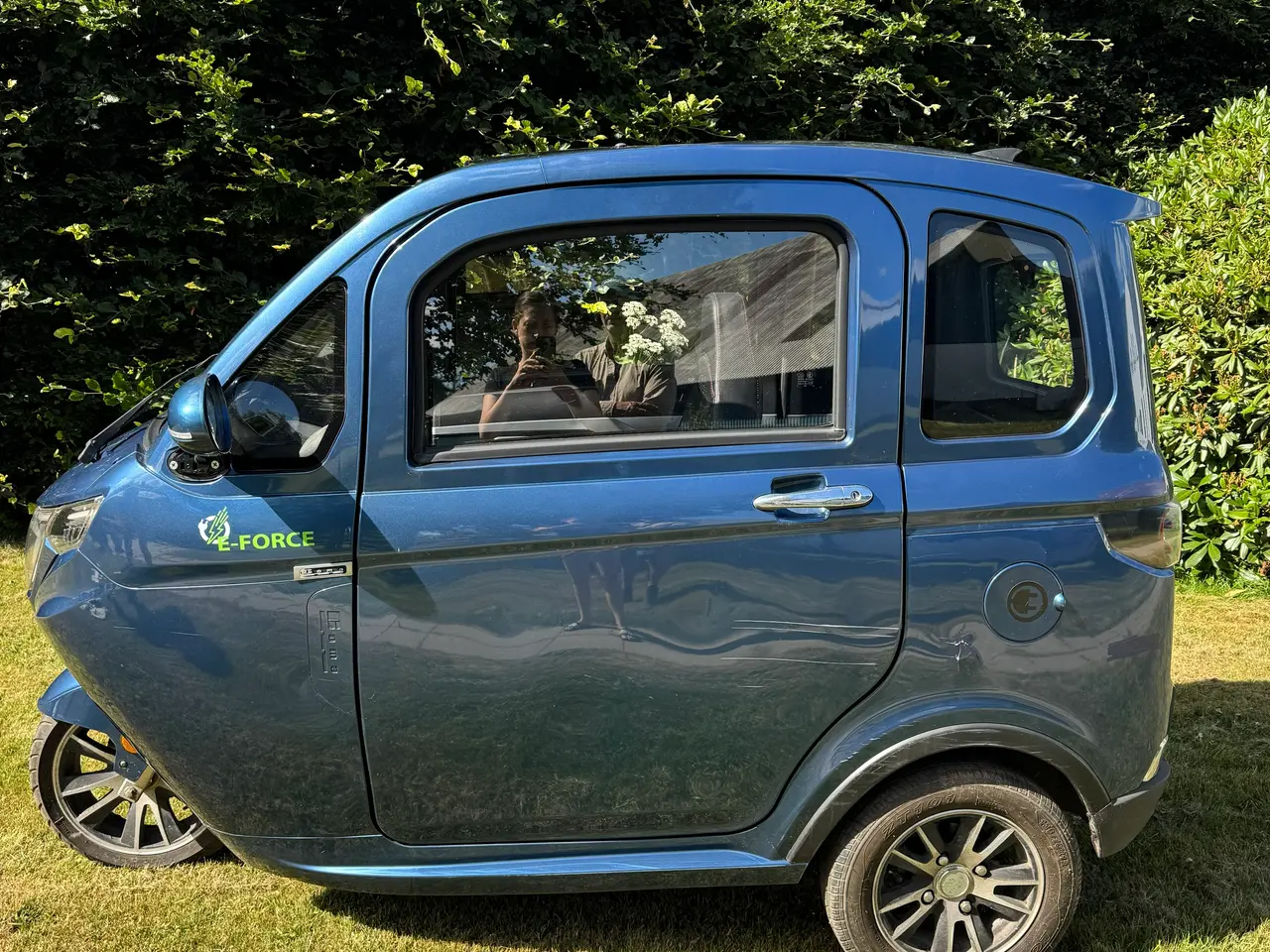 Billede 1 - Kabinescooter E-Force, Blå