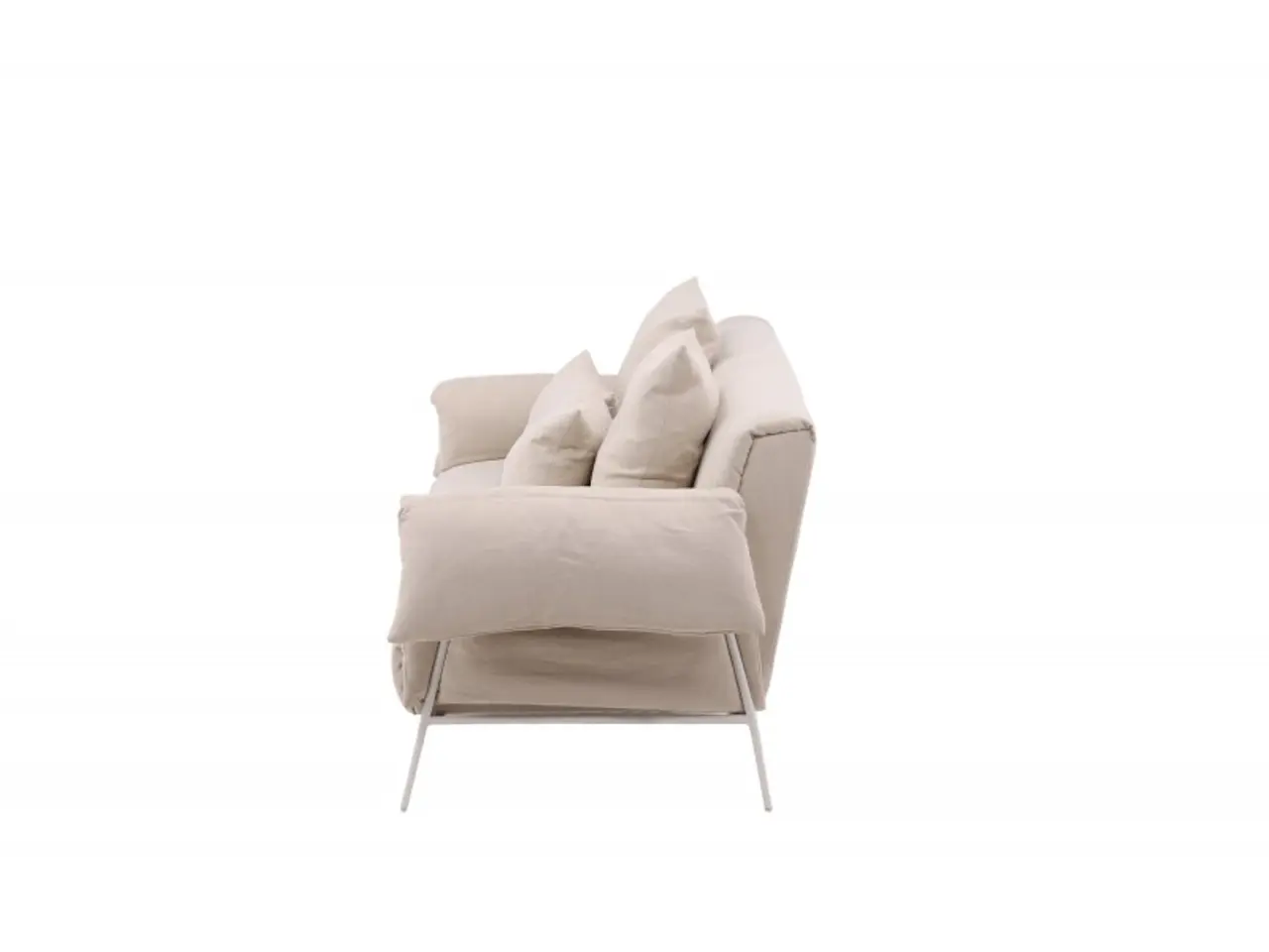 Billede 9 - ockero 3 personers Sofa - Beige og Hvid