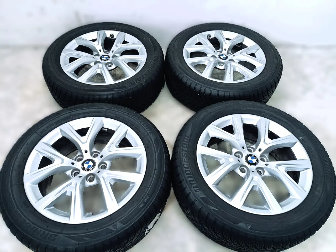 Billede 5 - 5x112 17" ET39 nav 66,6ø BMW vintersæt inkl.TPMS -