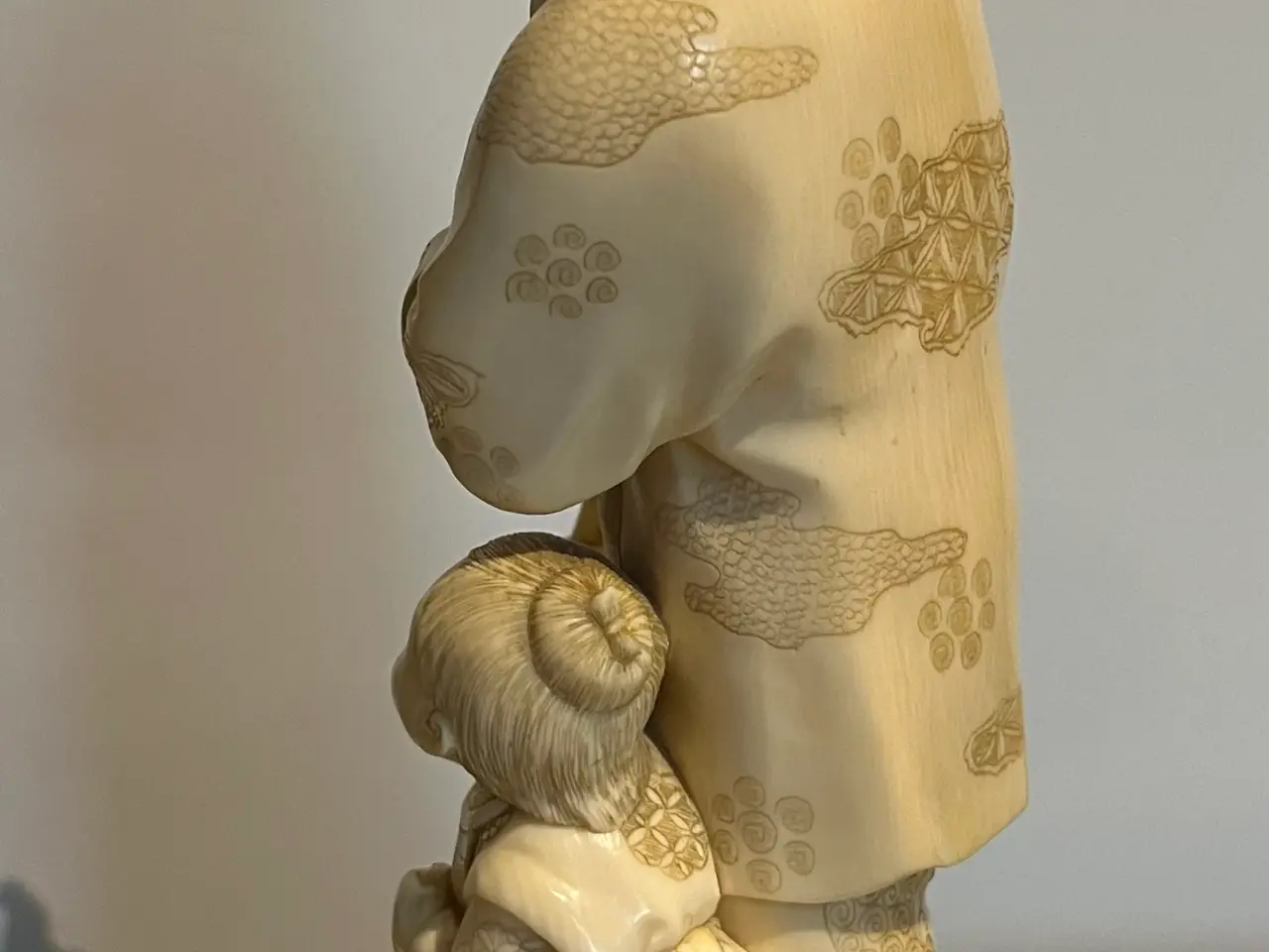 Billede 11 - flot Japanske elfenbensfigur