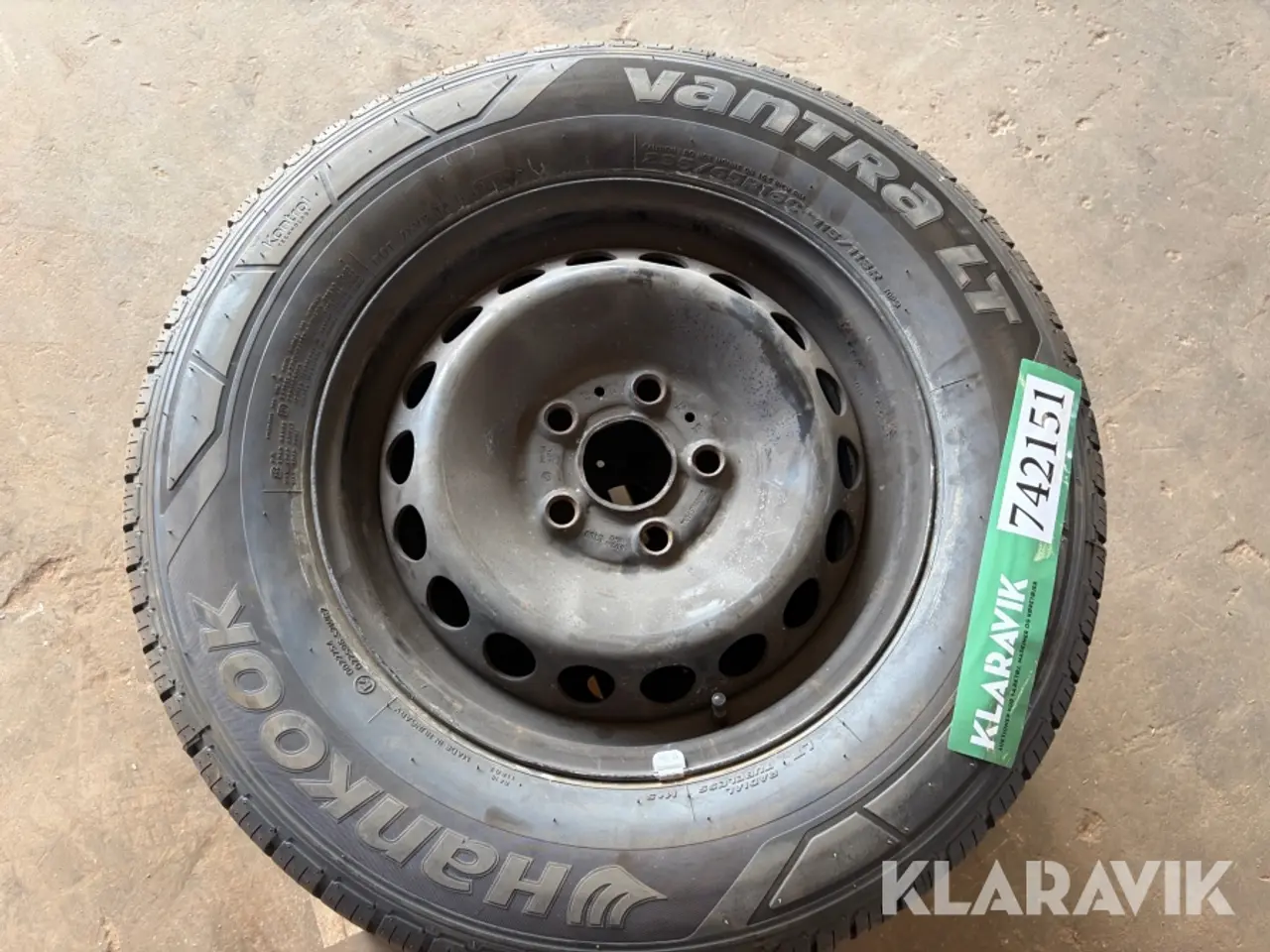 Billede 5 - Dæk Hankook Vantra LT - 2 styk