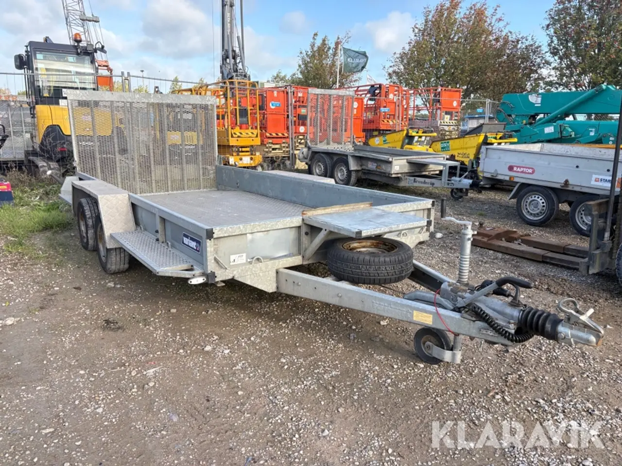 Billede 2 - Maskintrailer 2 akslet 3500kg Variant Maxi load