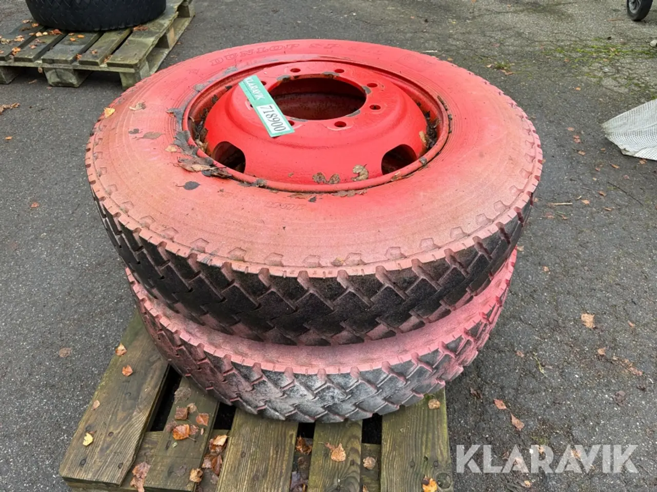 Billede 3 - Dæk med fælg Dunlop SP 811