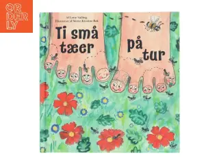 Ti små tæer på tur af Lotte Salling (Bog)
