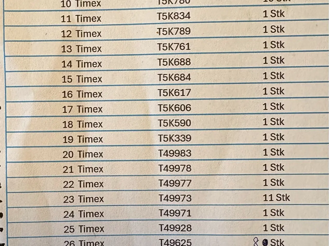 Billede 2 - Parti - Ure fra Timex & Sector