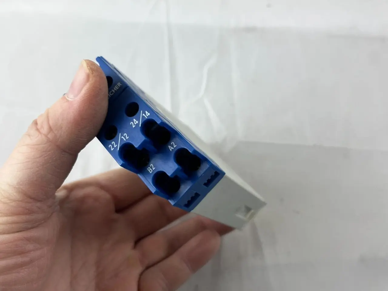 Billede 8 - Schleicher KS12 E Control relæ 220-240V AC/DC Base