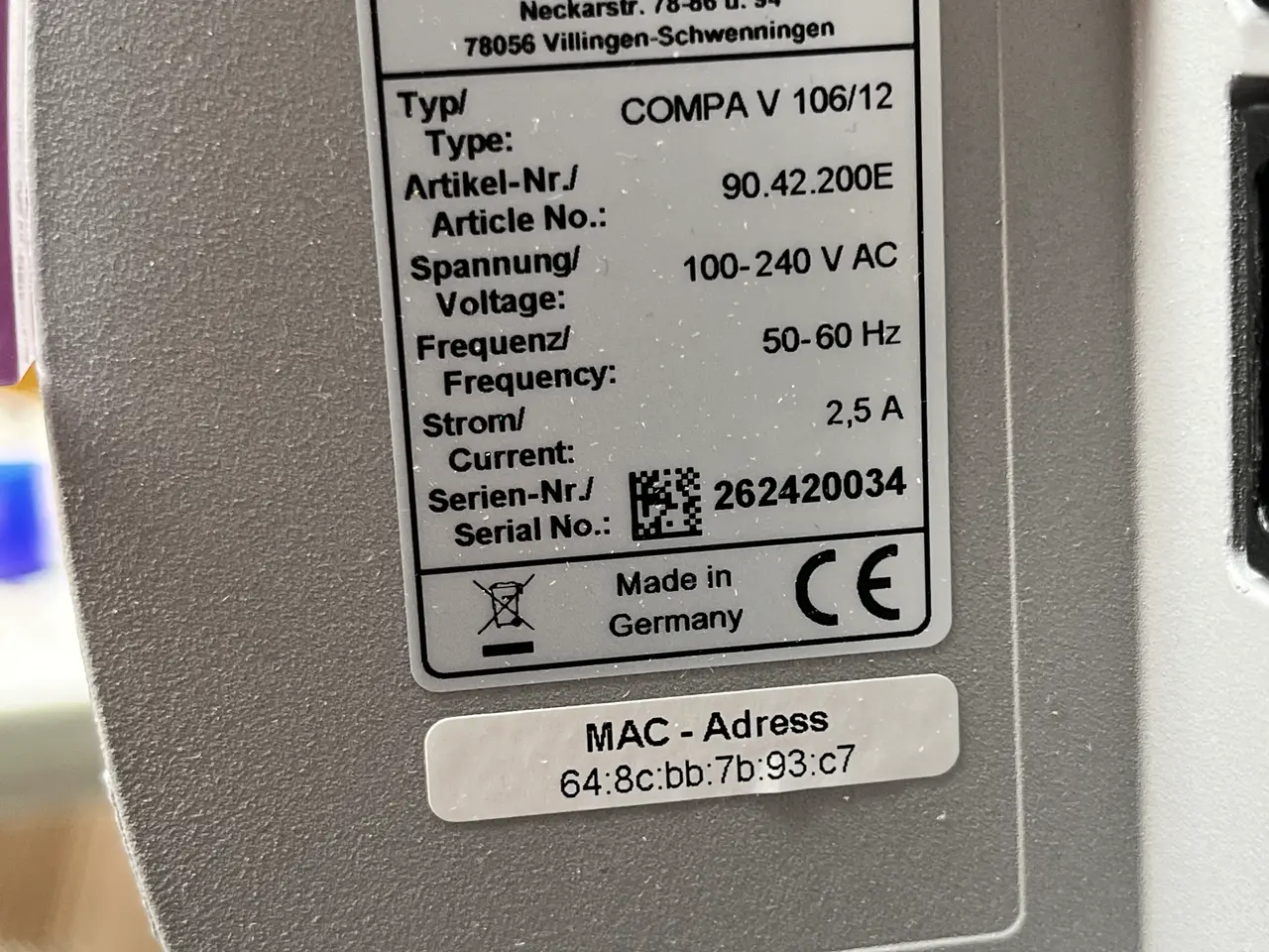 Billede 3 - Termotransfer-/etiketprinter. CARL VALENTIN COMPA V 106/12