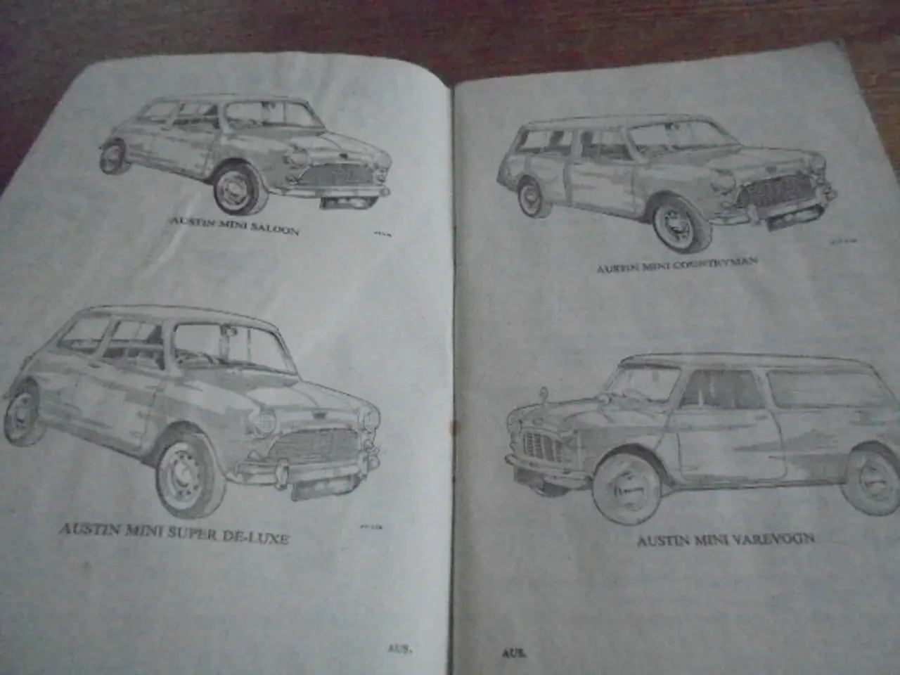 Billede 2 - Austin Mini – instruktionsbog A 850 fra 1966