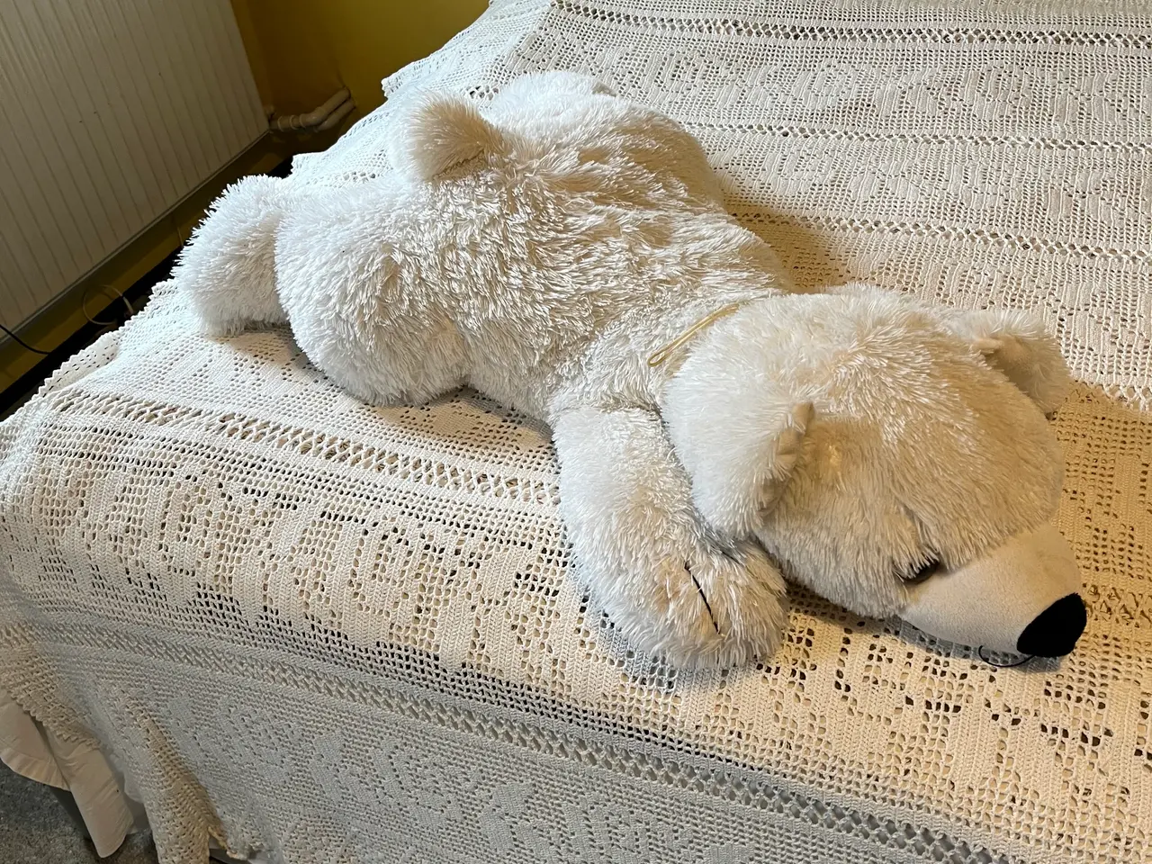 Billede 5 - Stor bamse 100cm og isbjørn 75cm