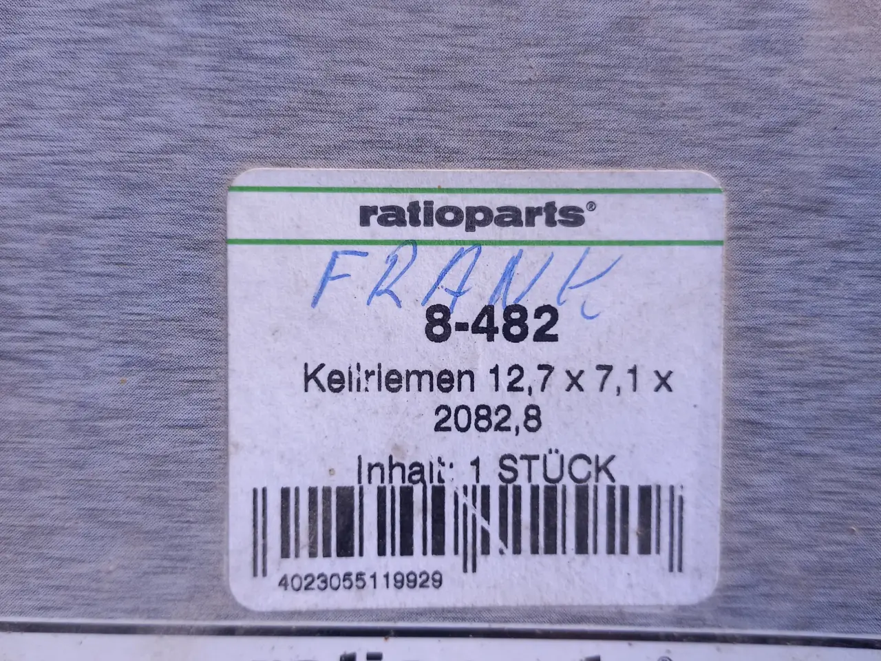 Billede 2 - Havetraktor kilerem