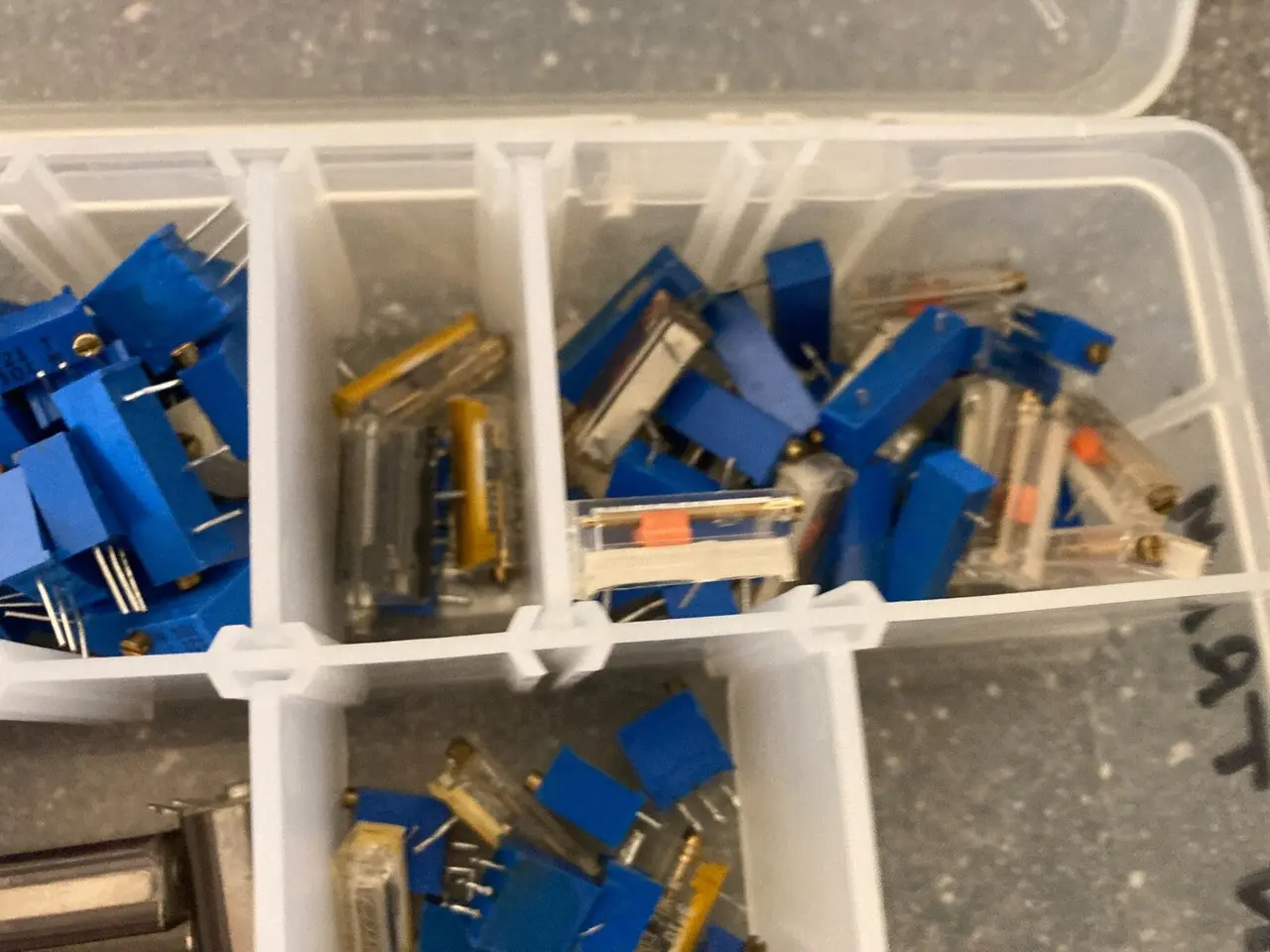 Billede 7 - blandet Trimmer Potentiometers and Switches parti