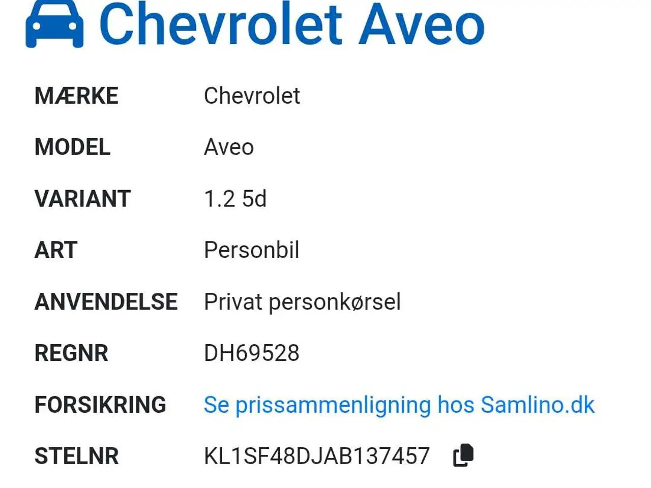Billede 18 - Nysynet Chevrolet Aveo m. træk og tilbehør