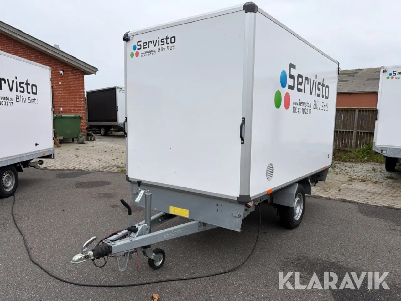 Billede 5 - Trailer Variant 1517C3 med reklame skærm 1 styk