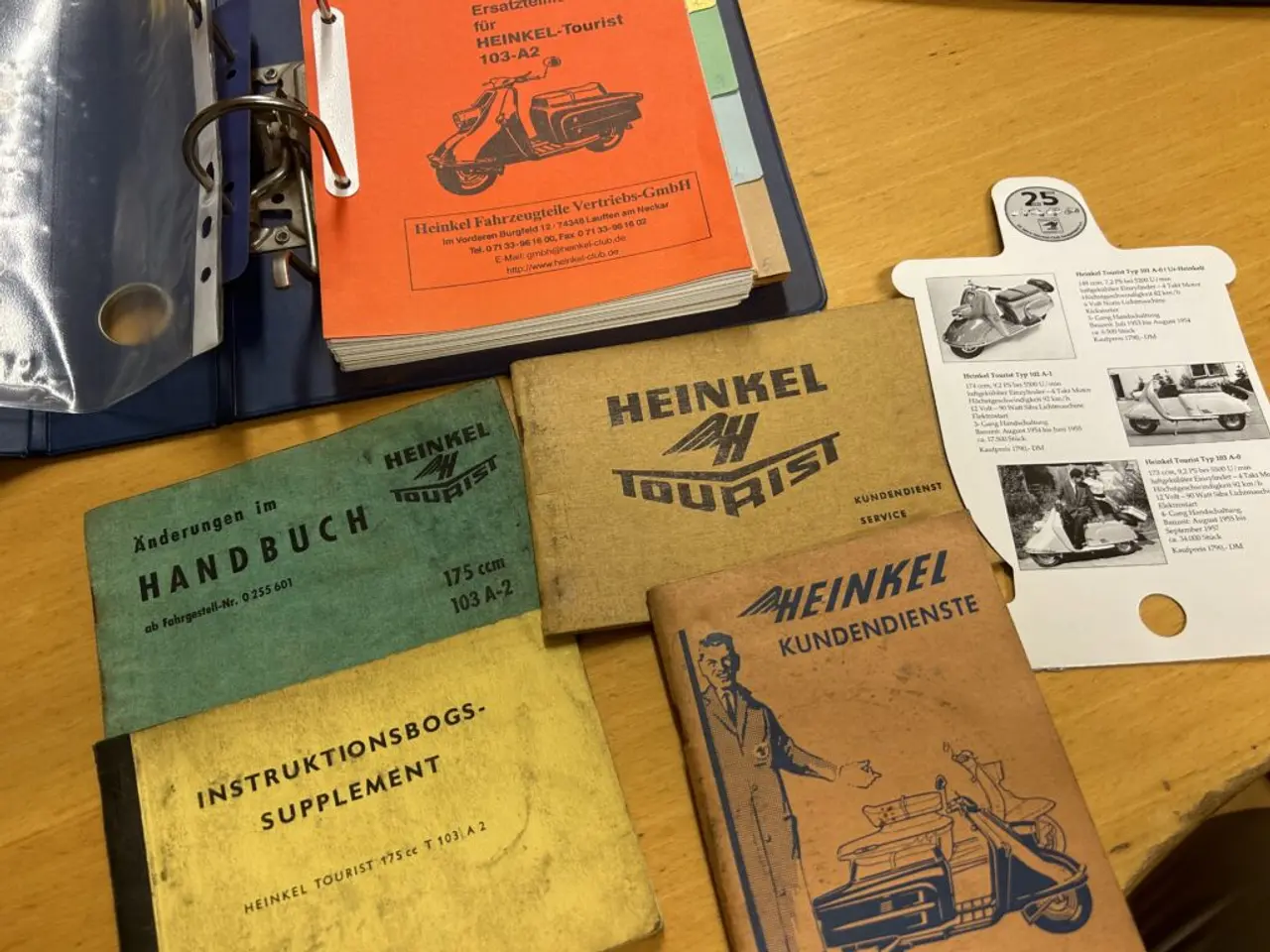 Billede 9 - Heinkel Tourist 200 med sidevogn nysynet