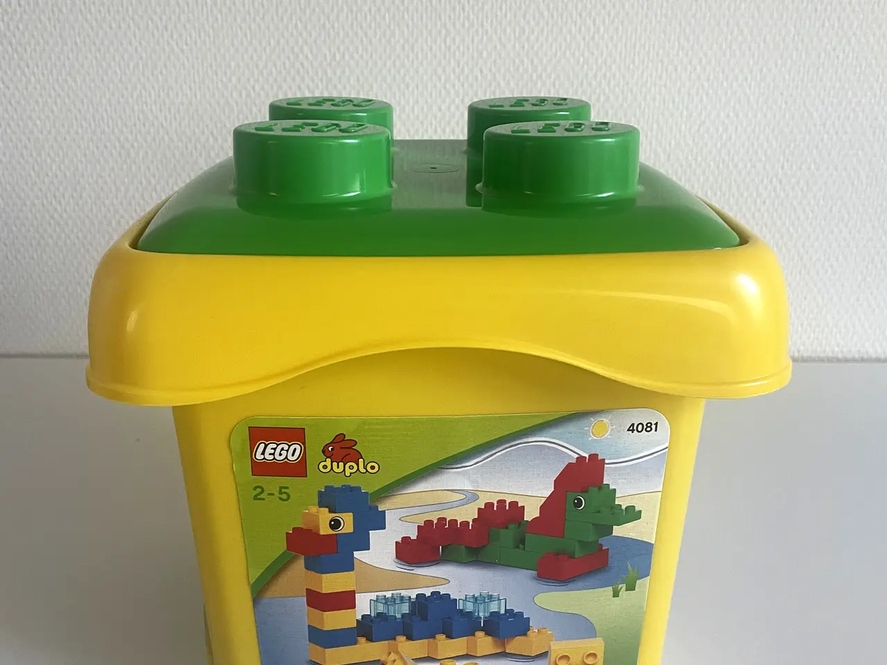 Billede 1 - Komplet LEGO DUPLO 4081 – Spand med Duplo klodser
