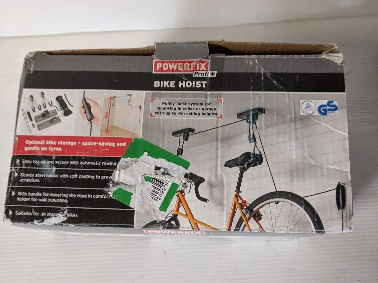 Billede 1 - Cykelhejs til loft montering