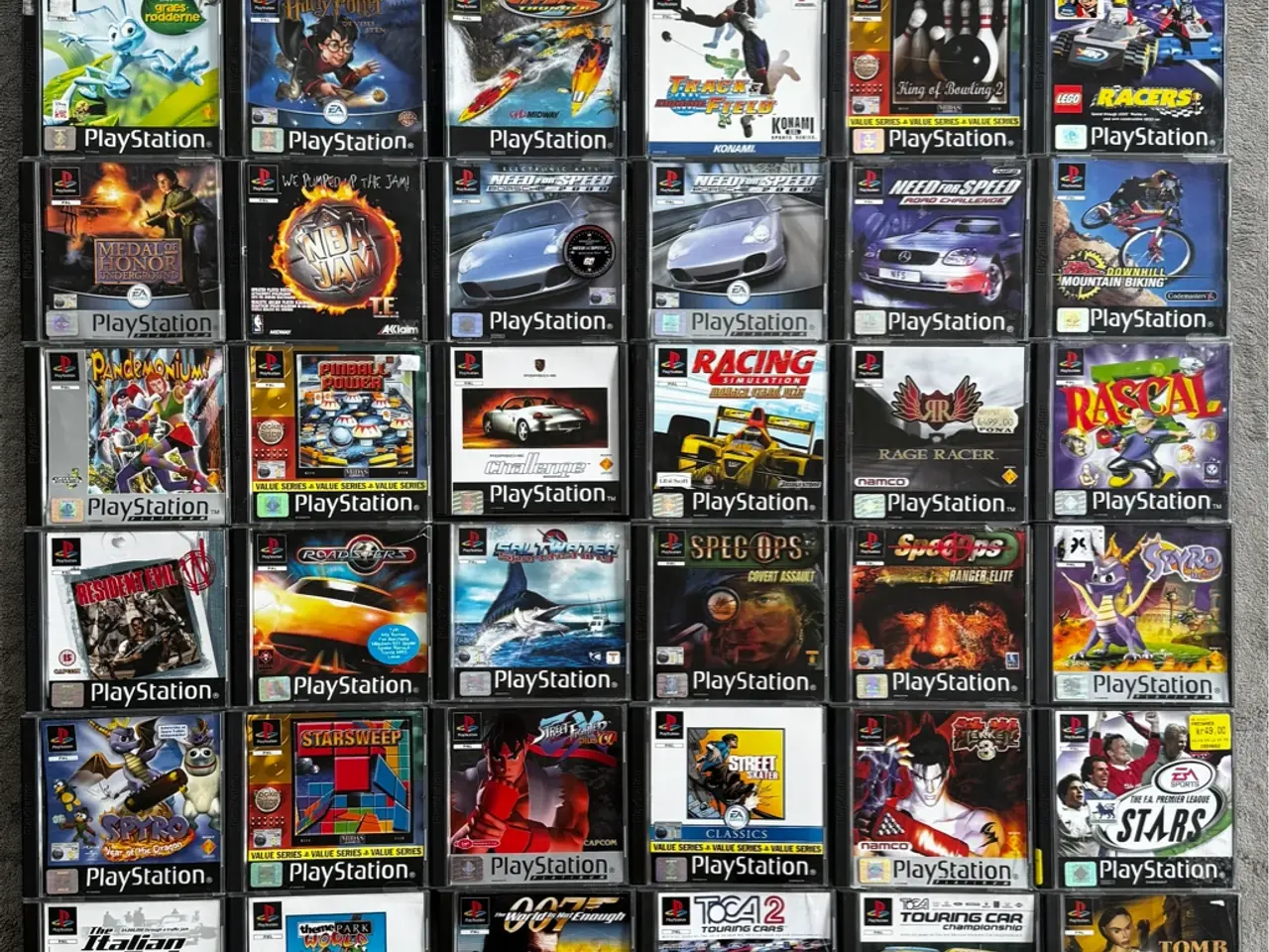 Billede 1 - Playstation 1 spil - Priser fra 25kr