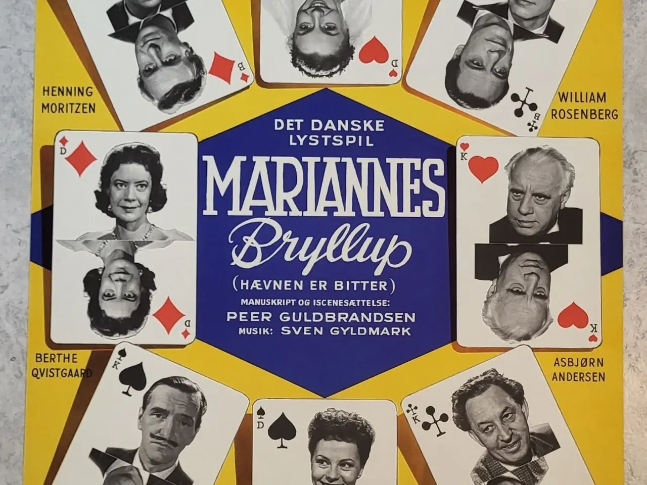 Billede 1 - Original filmplakat - Mariannes bryllup