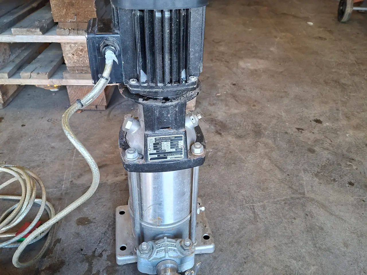 Billede 4 - Grundfos CRN1-10 Pumpe