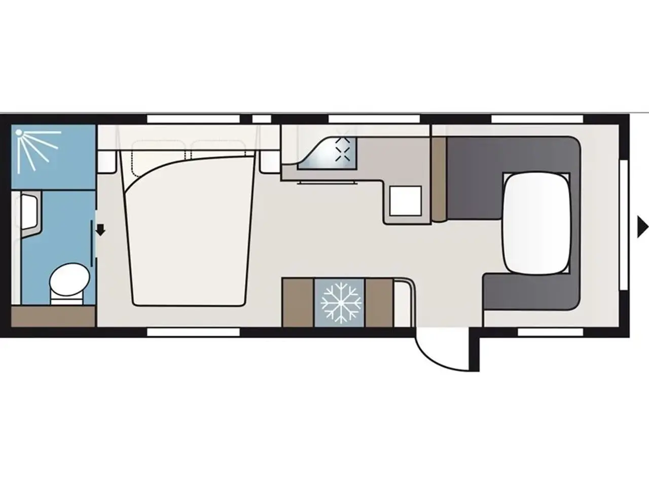 Billede 17 - 2026 - Kabe Imperial 740 CTDL E8 Kabe Imperial 740 CTDL E8 model 2026 - kan snart ses hos Camping-Specialisten