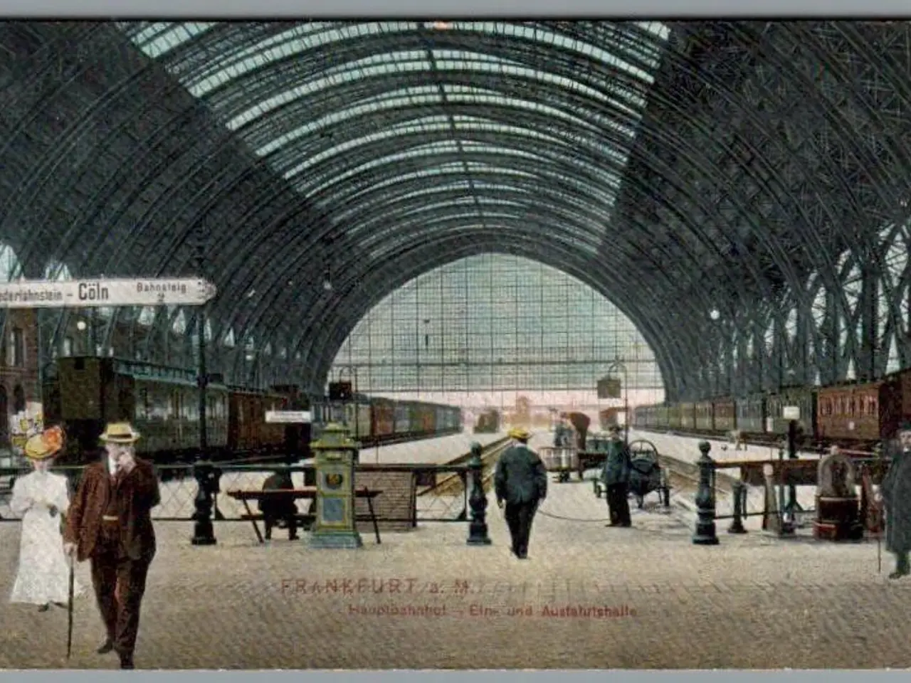 Billede 1 - Frankfurt a. M. - Hauptbahnhof - Ubrugt
