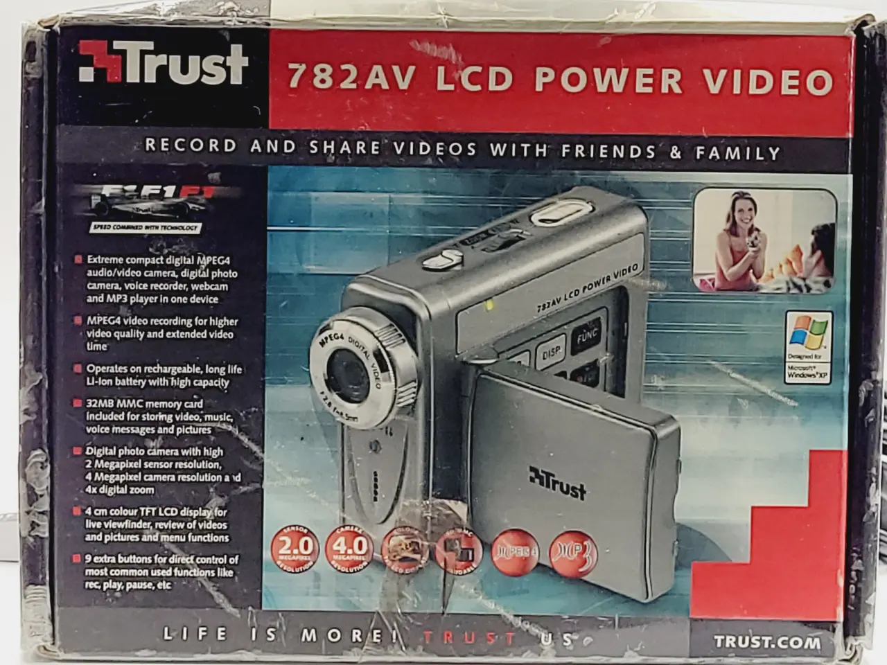 Billede 3 - ⭐️· Trust 782AV LCD Power Video Camcorder